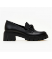 Ragazza Mocasin Leather - Black 0751