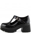 Ragazza Mocasin Leather - Black 0599