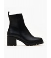 Ragazza Chunky Chelsea Leather Boots - Black 0651