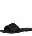 Tamaris Leather Sandal - Black