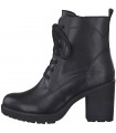 Marco Tozzi Army Boot Heeled Black