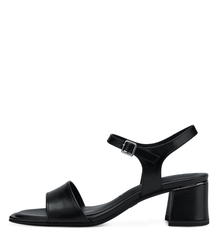 Sandal with heel By Tamaris -Black