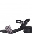 Sandal By Marco Tozzi- Black