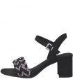 Sandal By Marco Tozzi- Black