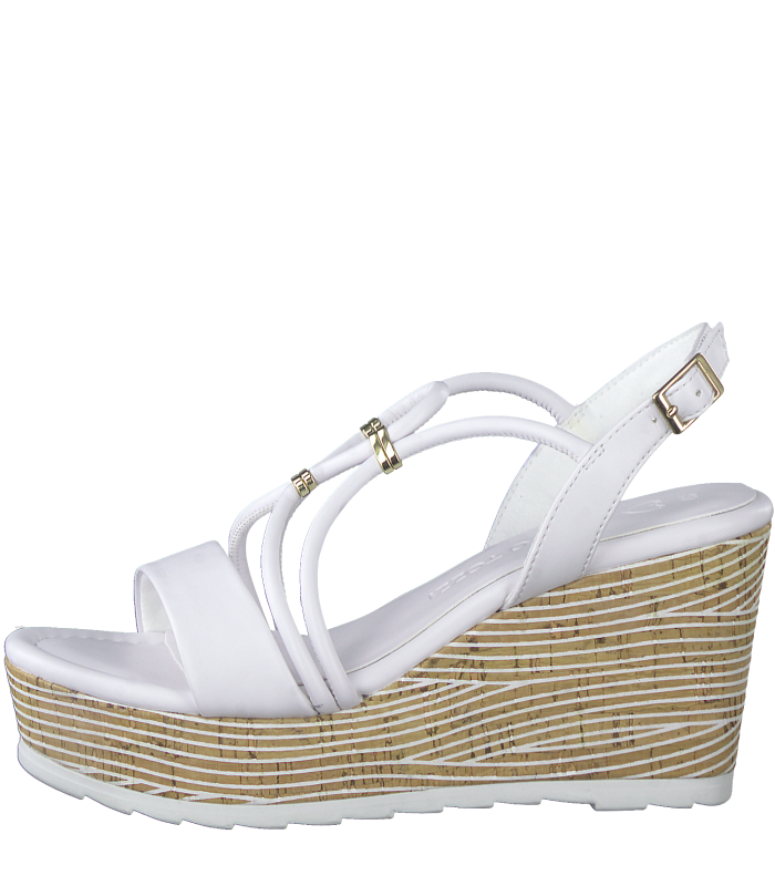 Sandal Platform By Marco Tozzi- White