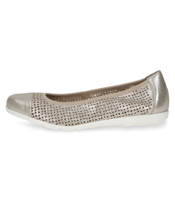 Women's anatomical leather ballerinas Caprice