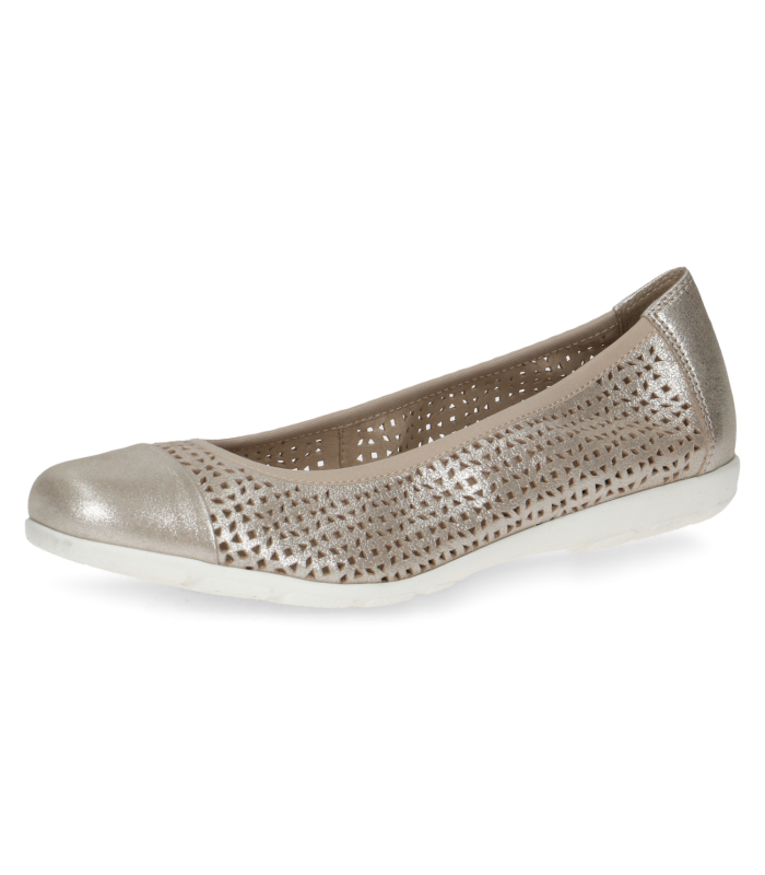 Women's anatomical leather ballerinas Caprice