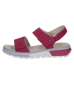 copy of Leather ΅Anatomic Sandal by Caprice-Fuchsia Suede