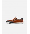 Rieker Δερμάτινο Ανδρικό Παντοφλέ Loafers- Ταμπά 08853