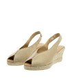 Ragazza Leather Espadrilles- beige