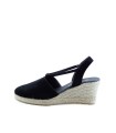 Ragazza Leather Espadrilles- Black